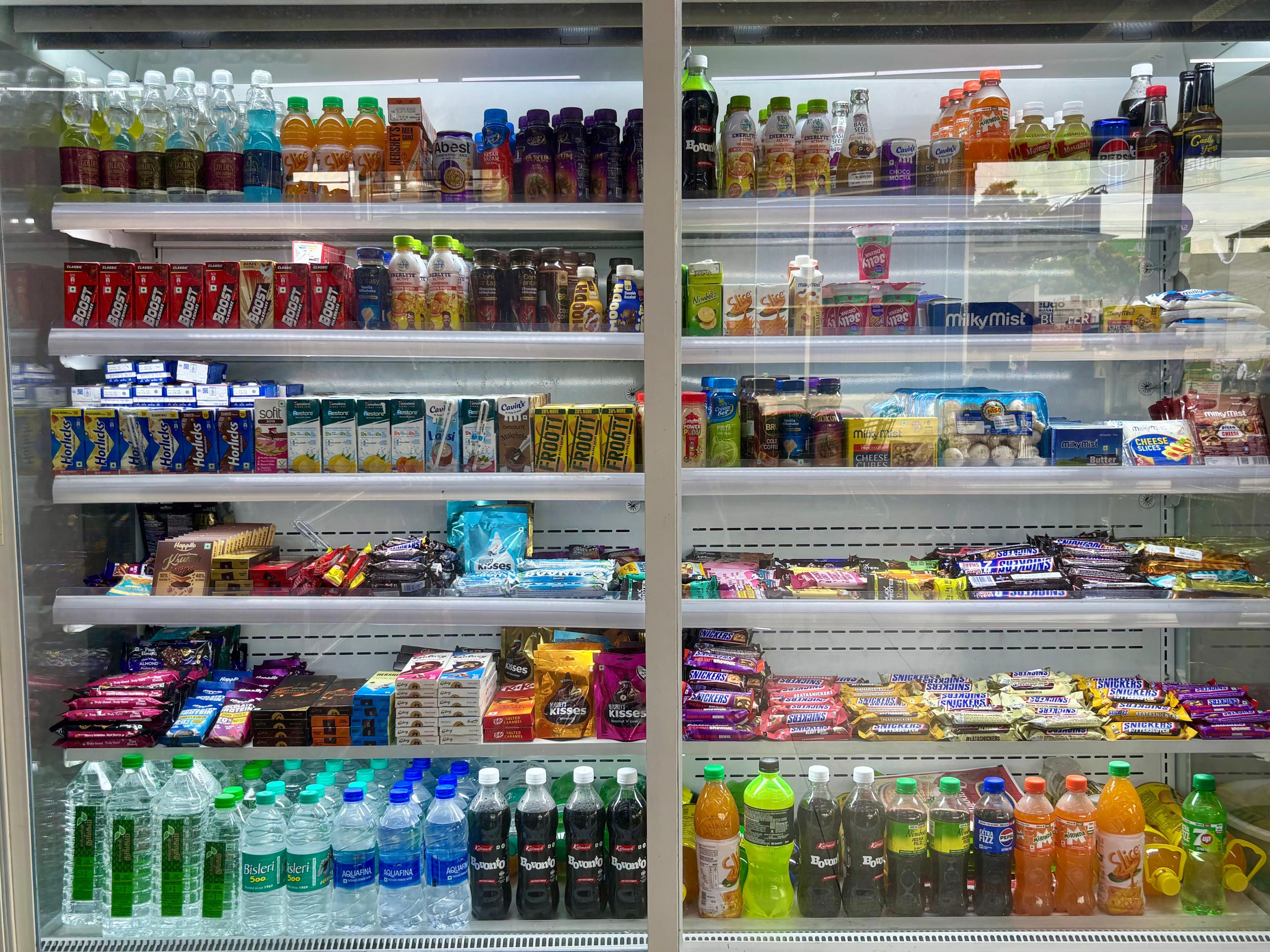 Beverages & Chilled Section