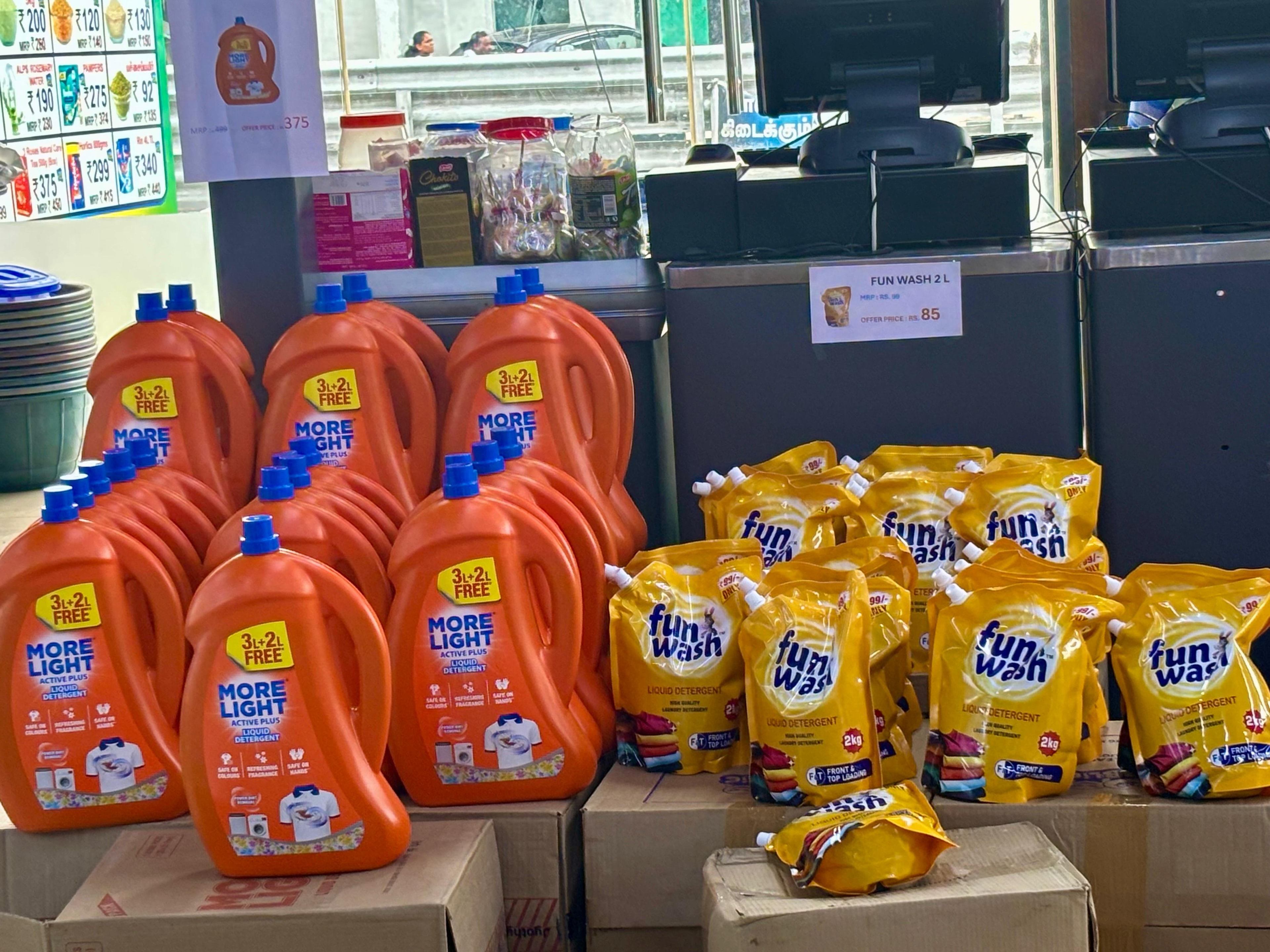 Detergent Deals Display